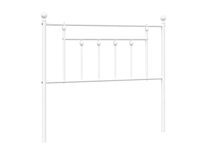 Cabecero de metal blanco 100 cm ES96325