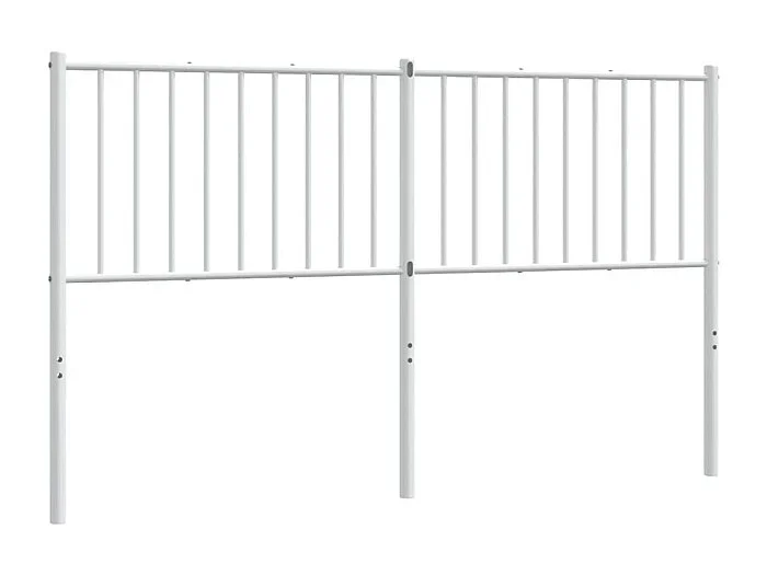 Cabecero de metal blanco 150 cm ES70820