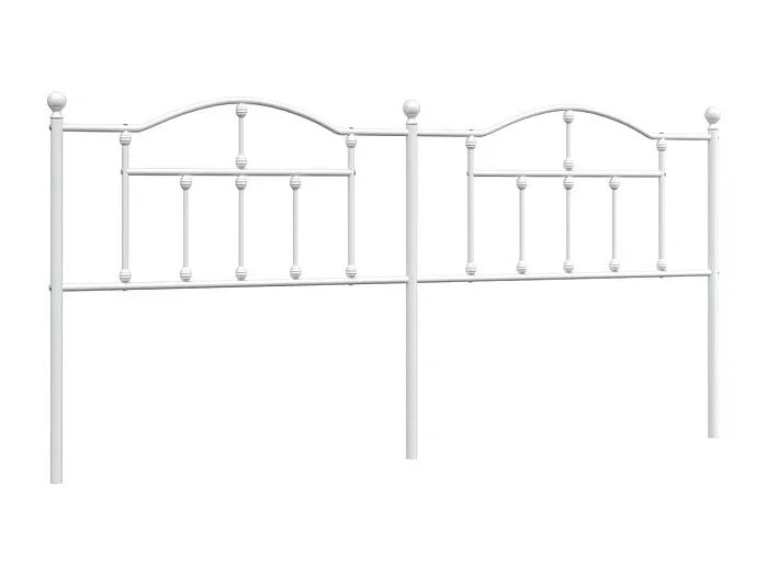 Cabecero de metal blanco 200 cm ES19038