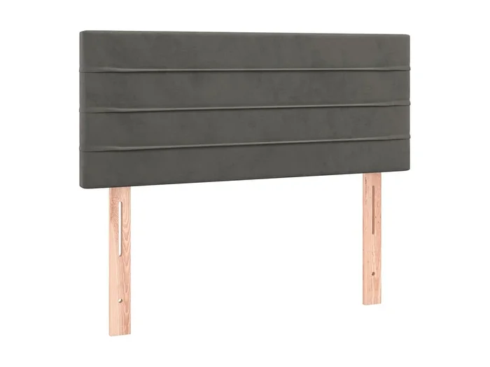 Cabecero Gris oscuro 80x5x78/88 cm Terciopelo