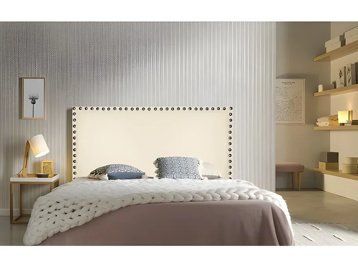 CABECERO LIRIO POLIPIEL BEIGE 130