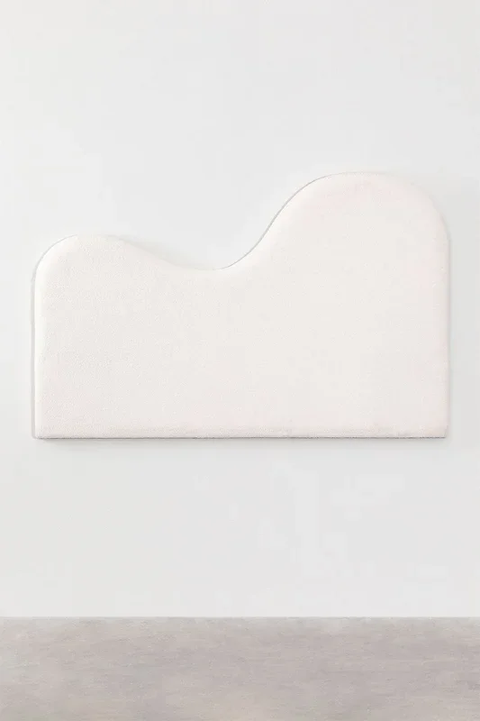 Cabecero para Cama de 150 cm en Borreguito Barina Blanco – SKLUM