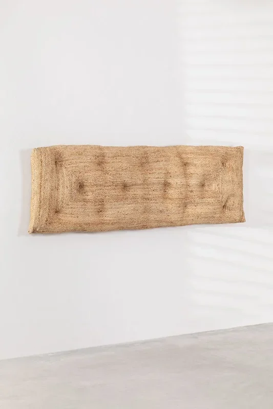 Cabecero para Cama de 160 cm cm en Yute Natural Yabba 180 cm – SKLUM