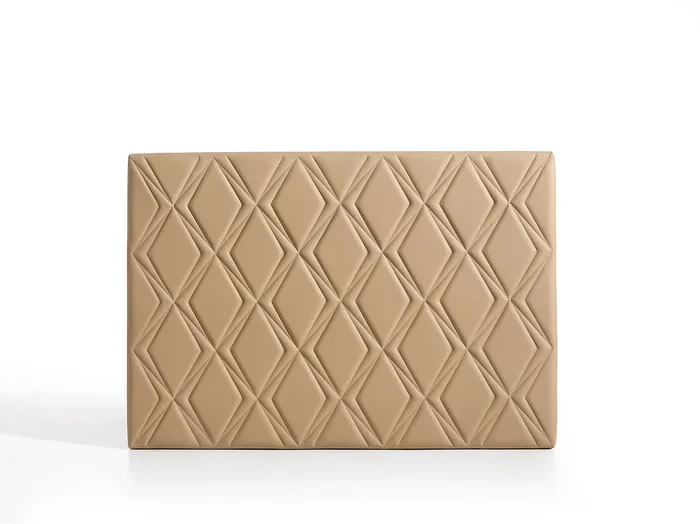 Cabecero Rubí para Cama de 160 de Polipiel Camel 165x115x8..