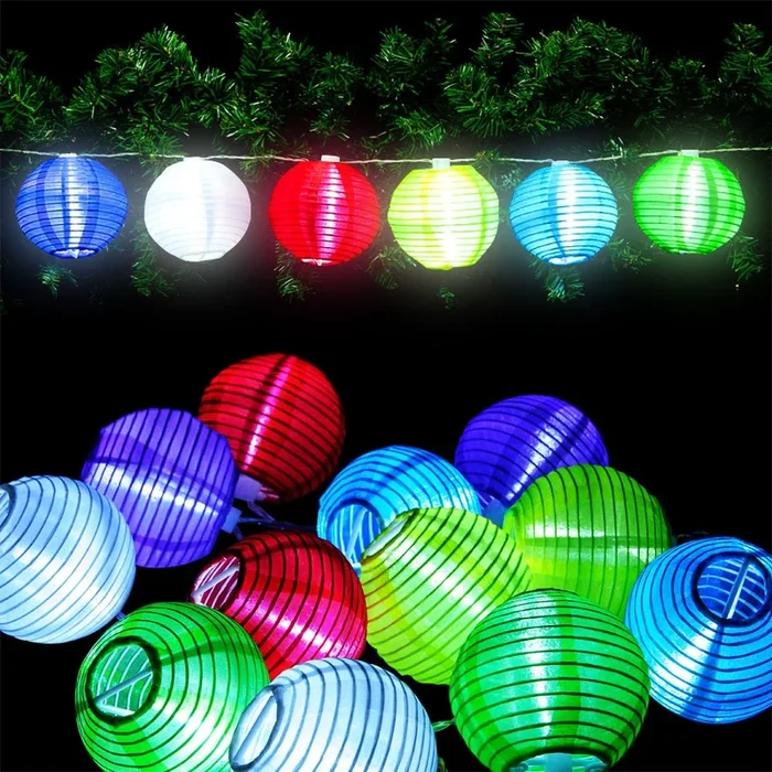 Cadena de Luces LED de 12 farolillos