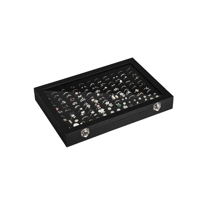 Caja Joyero 12 Ranuras-SONGMICS