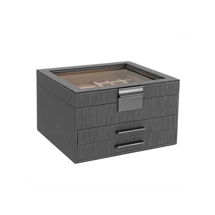 Caja Joyero con 2 Cajones-SONGMICS