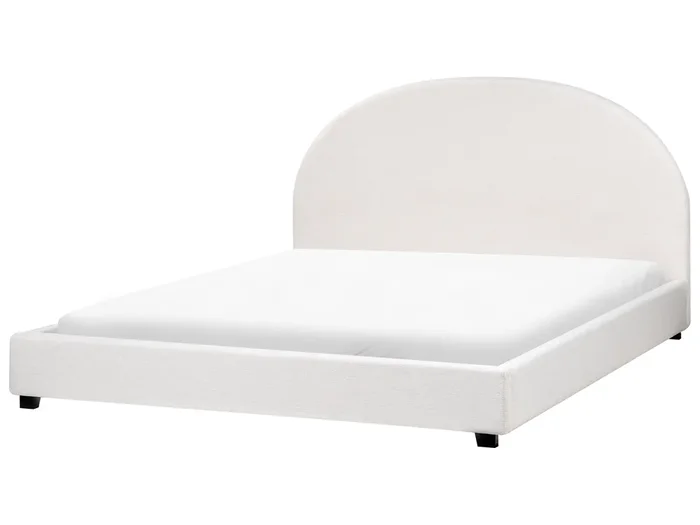 Cama de agua Tela VAUCLUSE 180 x 200 cm Blanco crema