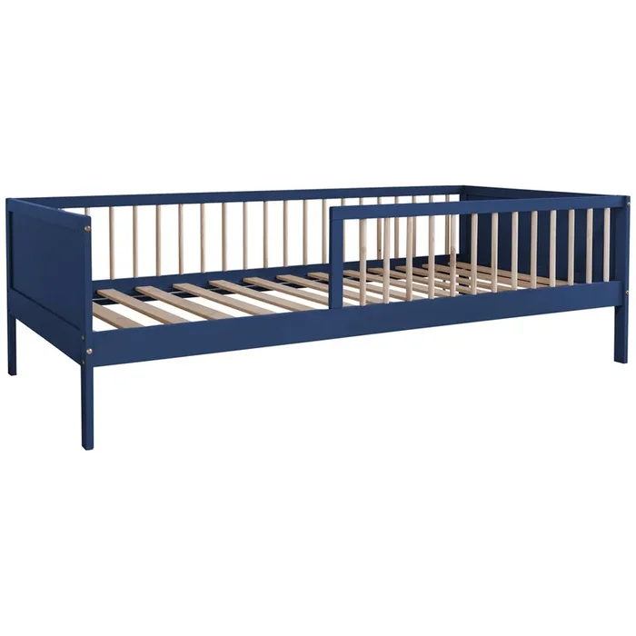 Cama infantil 190x90cm azul oscuro ADAM