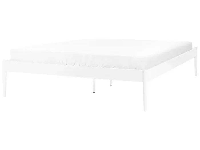 Cama Metal VAURS 160 x 200 cm Blanco