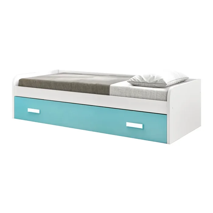 Cama Nido – 90 Cm – Venprodin – 54x190x98cm – Blanco-caribe