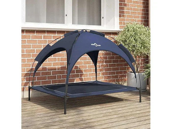 Cama para perro Azul marino xl Acero