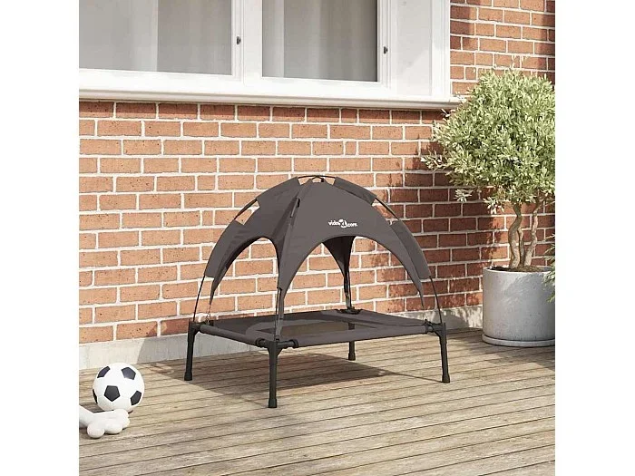 Cama para perro Marrón s Acero