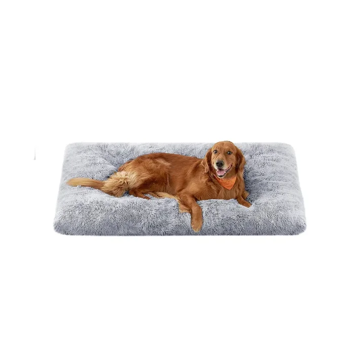 Cama para Perros 140 x 100 cm Lavable Gris Ombré-Feandrea