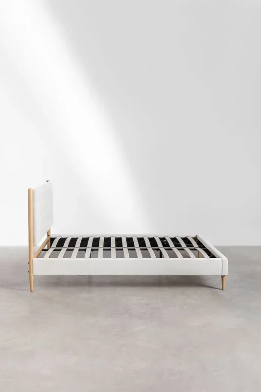 Cama Samira 135 x 200 cm Blanco Roto – SKLUM