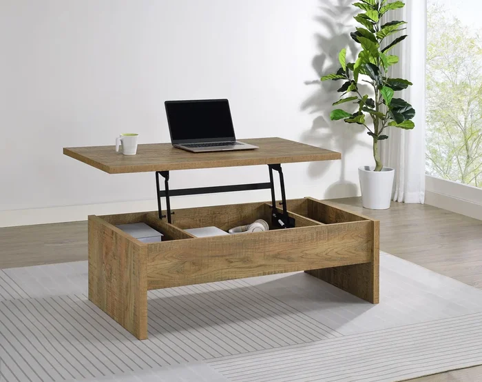 Canoga Mango Engineered Wood Lift Top Cocktail Coffee Table