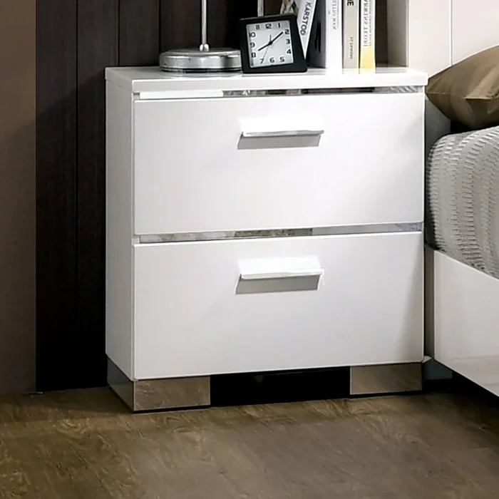 Carlie White Night Stand