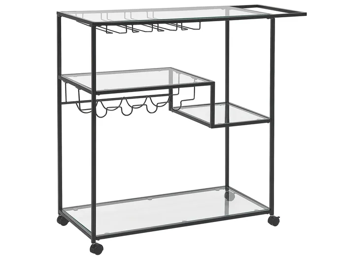 Carrito de cocina MARCOLA Metal Negro