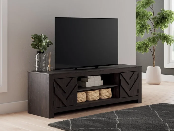 Cayboni Black 71″ TV Stand