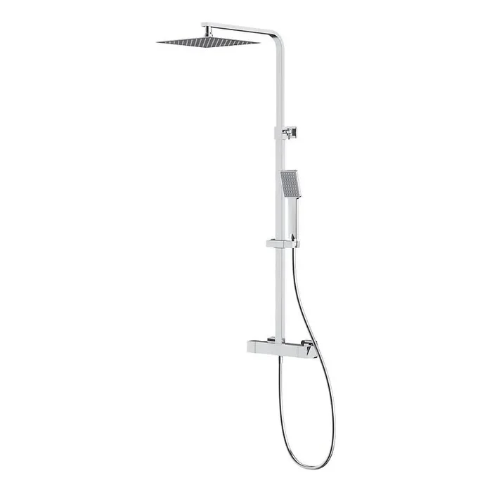 Cersanit S951-341 – Juego de ducha con grifo termostático CITY cromo brillante