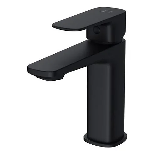 Cersanit S951-390 – Grifo de lavabo LARGA 16,3 cm negro