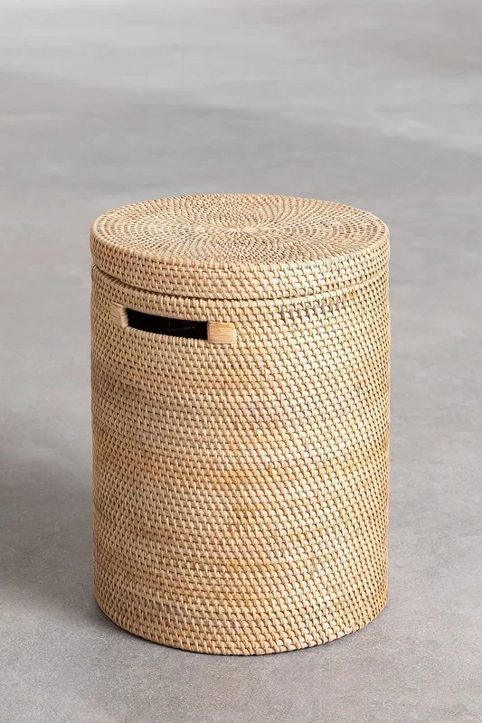 Cesto para Ropa en Ratán Guacui Natural – SKLUM