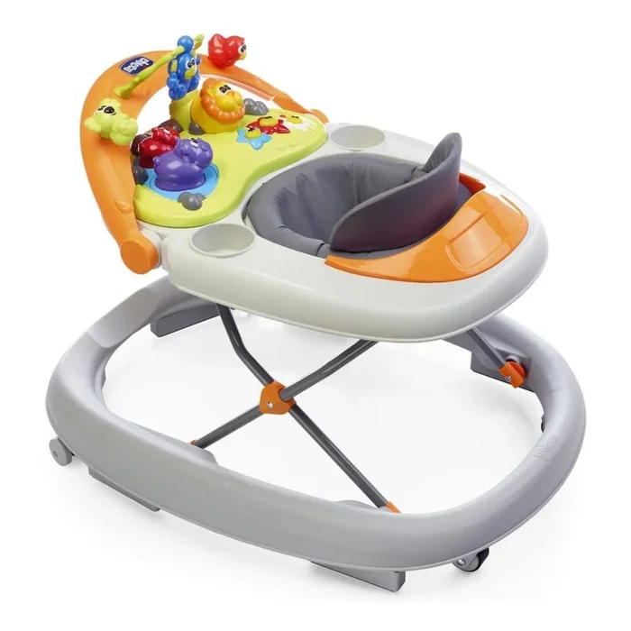 Chicco – Andador para bebés WALKY TALKY 2xAA gris