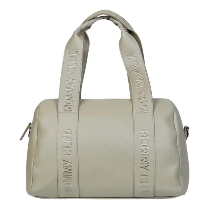 Childhome – Bolso cambiador MOMMY CLUB LEATHER beige