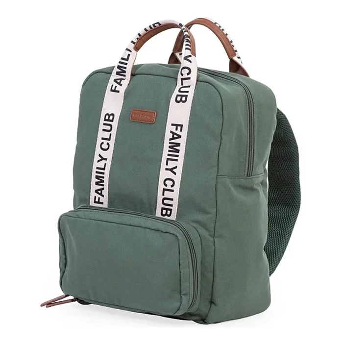 Childhome – Mochila de Pañales para Bebé FAMILY CLUB verde