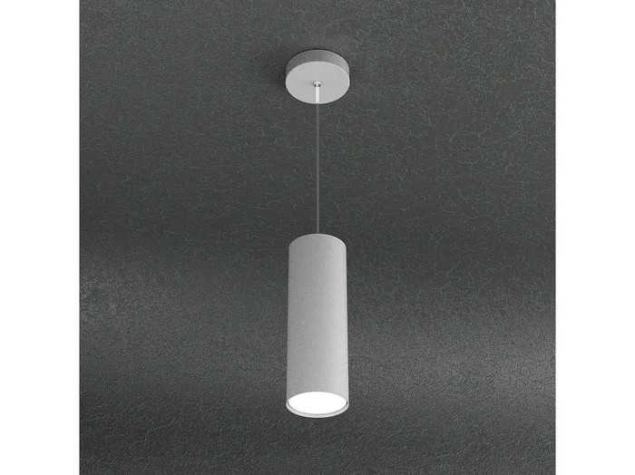Cloud Sospensione Tubo H.25 1 Luce Grigio