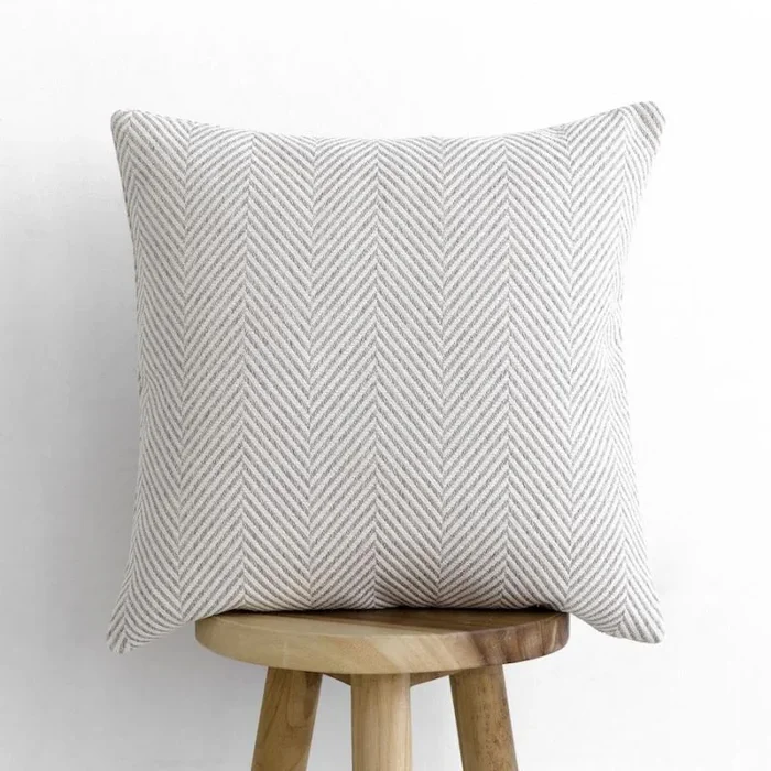 Cojín gris Linie Gris – Kenay Home