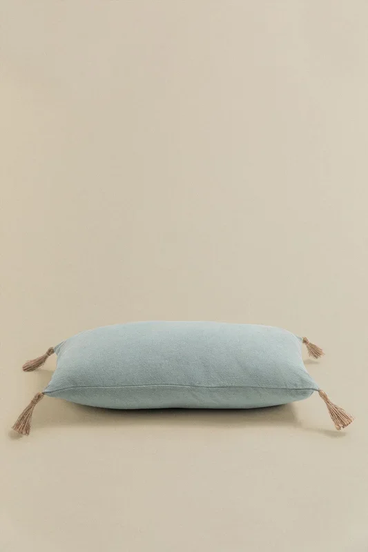 Cojín Rectangular en Algodón (30×50 cm) Lavras Iceberg – SKLUM