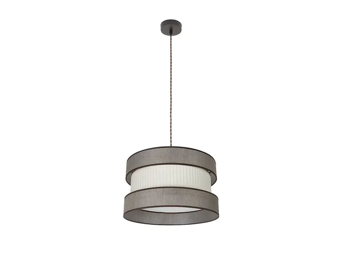 Colgante Con Pantalla Modelo Home Marron