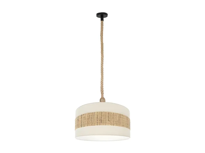 Colgante Con Pantalla Modelo Nicaragua Blanco Con Cuerda