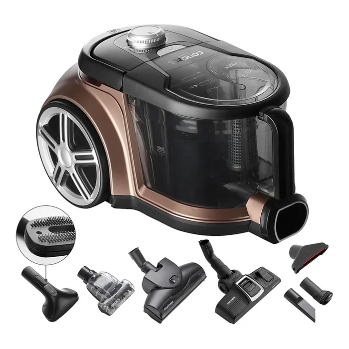 Concept VP5240N – Aspiradora sin bolsa 4A RADICAL PET EXPERT 2,5 l 800W/230V bronce
