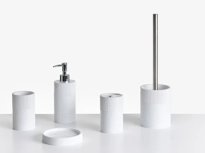 Conjunto de 5 accesorios de baño SEPAHUA Blanco
