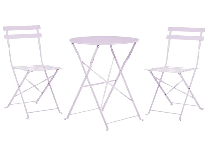 Conjunto de balcón plegable FIORI Metal Violeta