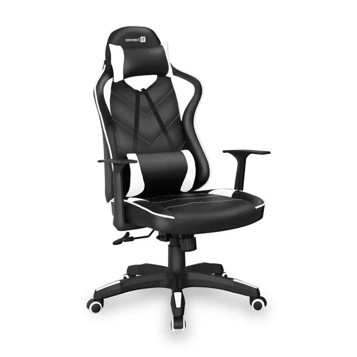 CONNECT IT CGC-0700-WH – Silla gaming LeMans Pro negra/blanca