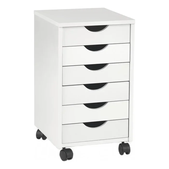Contenedor de oficina SIMON 63×37 cm blanco