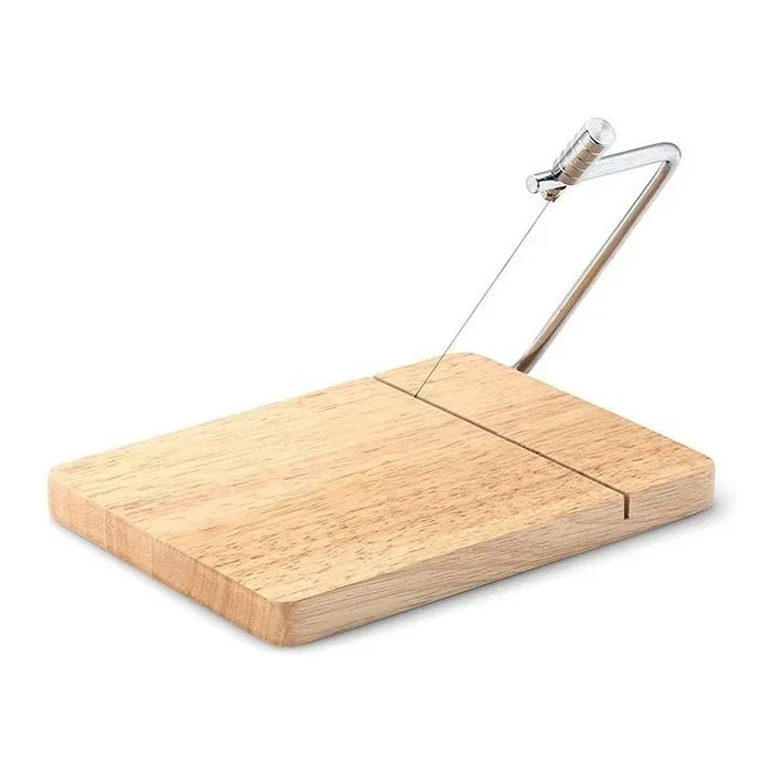 Continenta C3028 – Tabla de cocina para cortar queso 24×17,5 cm madera de caucho