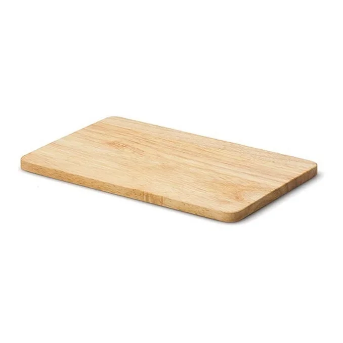 Continenta C3254 – Tabla de cortar de cocina 24×15 cm madera de caucho