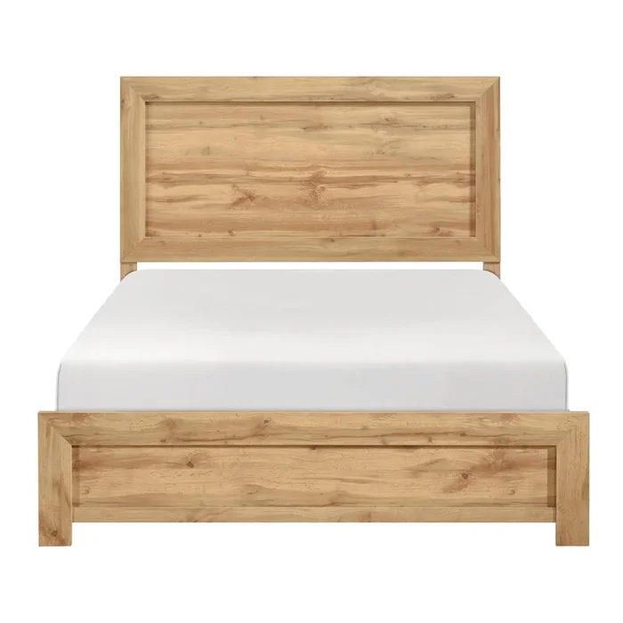Corbin Natural Queen Panel Bed