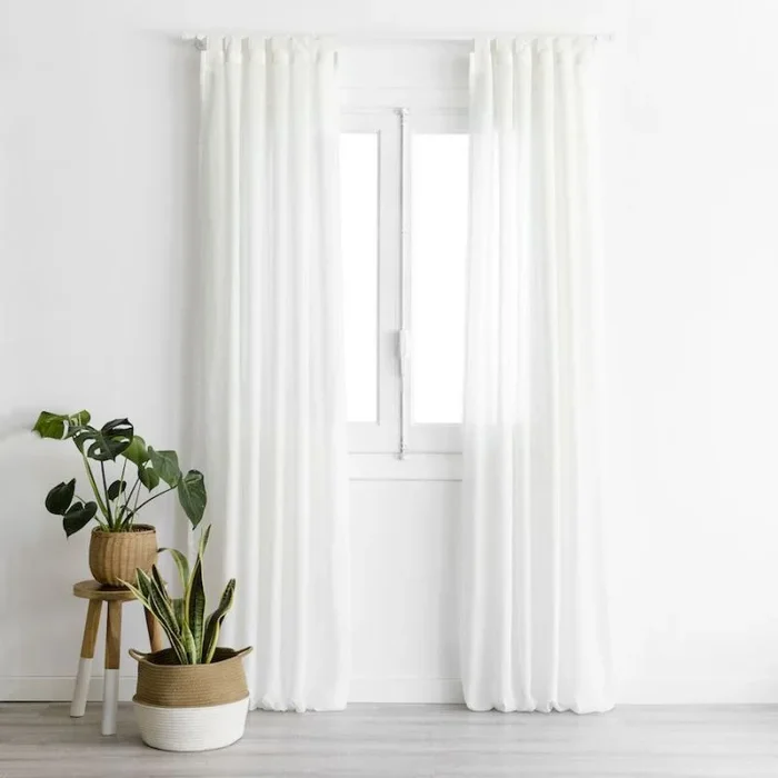 Cortina blanca Aris Blanco – Kenay Home