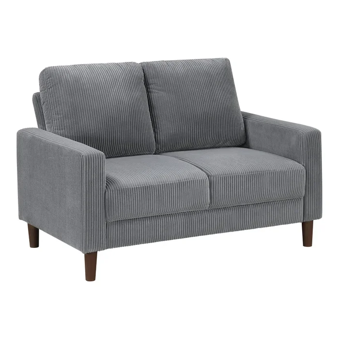 Crandall Gray Loveseat