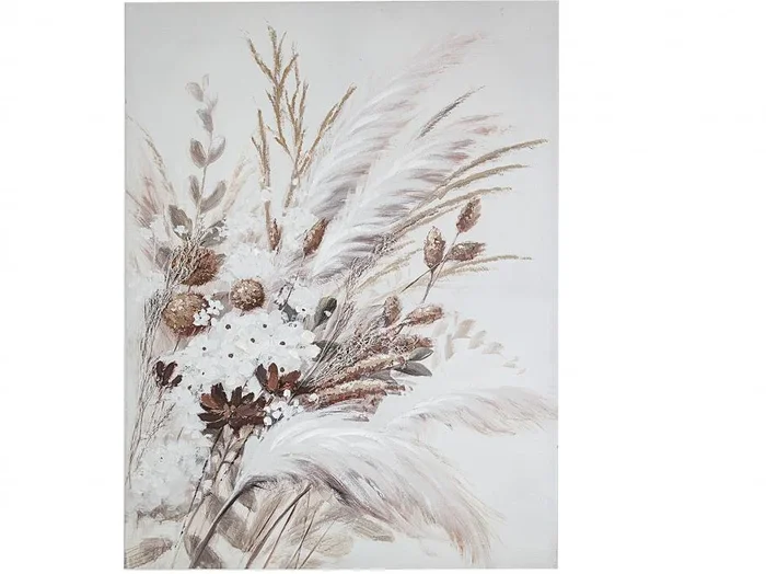 Cuadro Oleo Pintura Flores