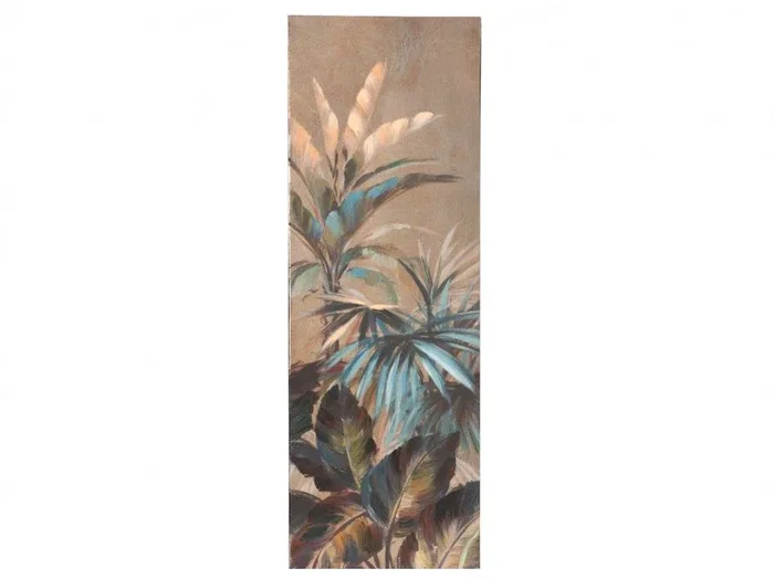 Cuadro Oleo Pintura Hojas