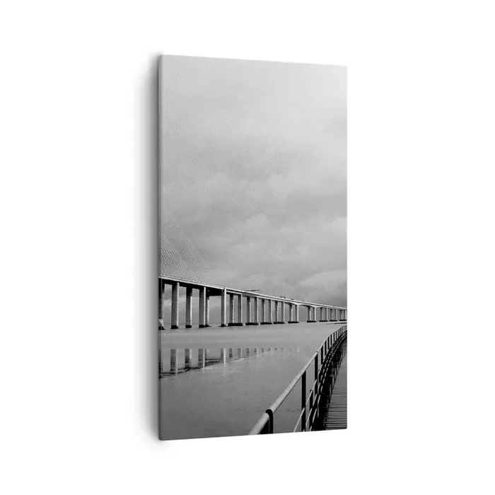 Cuadro sobre lienzo – Impresión de Imagen – A cada uno lo suyo – 55×100 cm