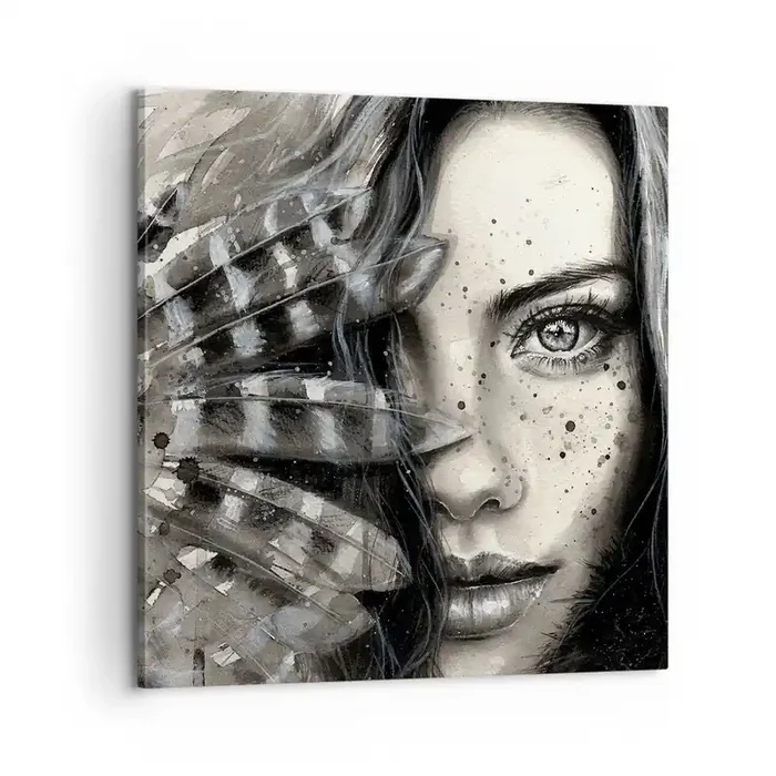 Cuadro sobre lienzo – Impresión de Imagen – Belleza salvaje – 60×60 cm