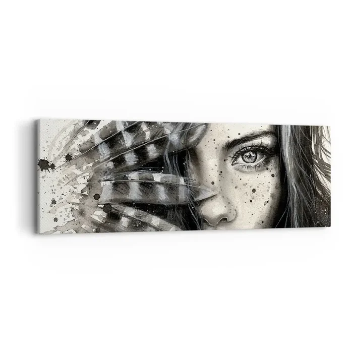 Cuadro sobre lienzo – Impresión de Imagen – Belleza salvaje – 90×30 cm