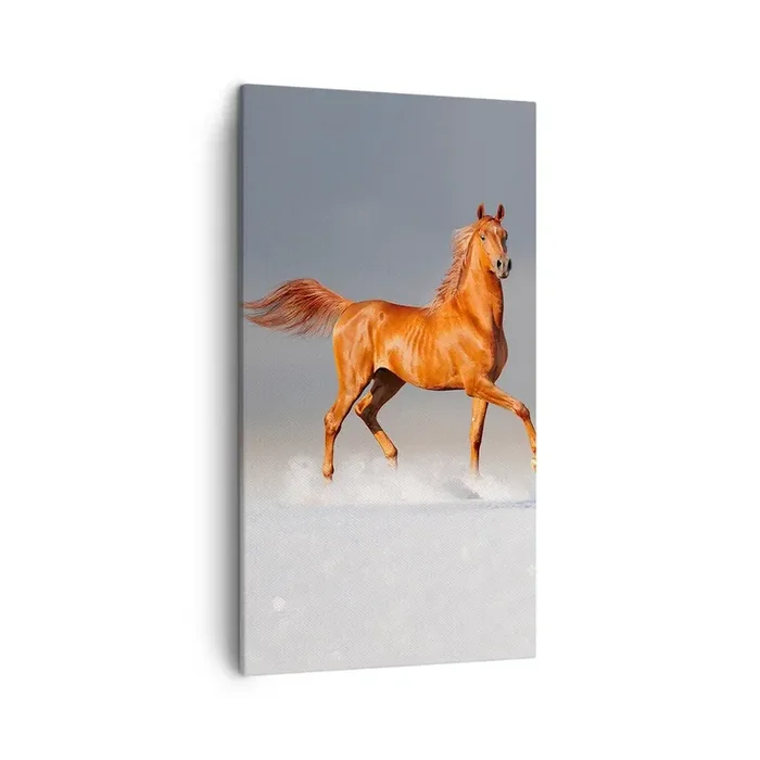 Cuadro sobre lienzo – Impresión de Imagen – Danza al viento – 45×80 cm